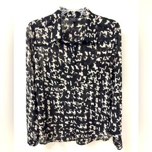 Guess Women's Semi-Sheer Blouse